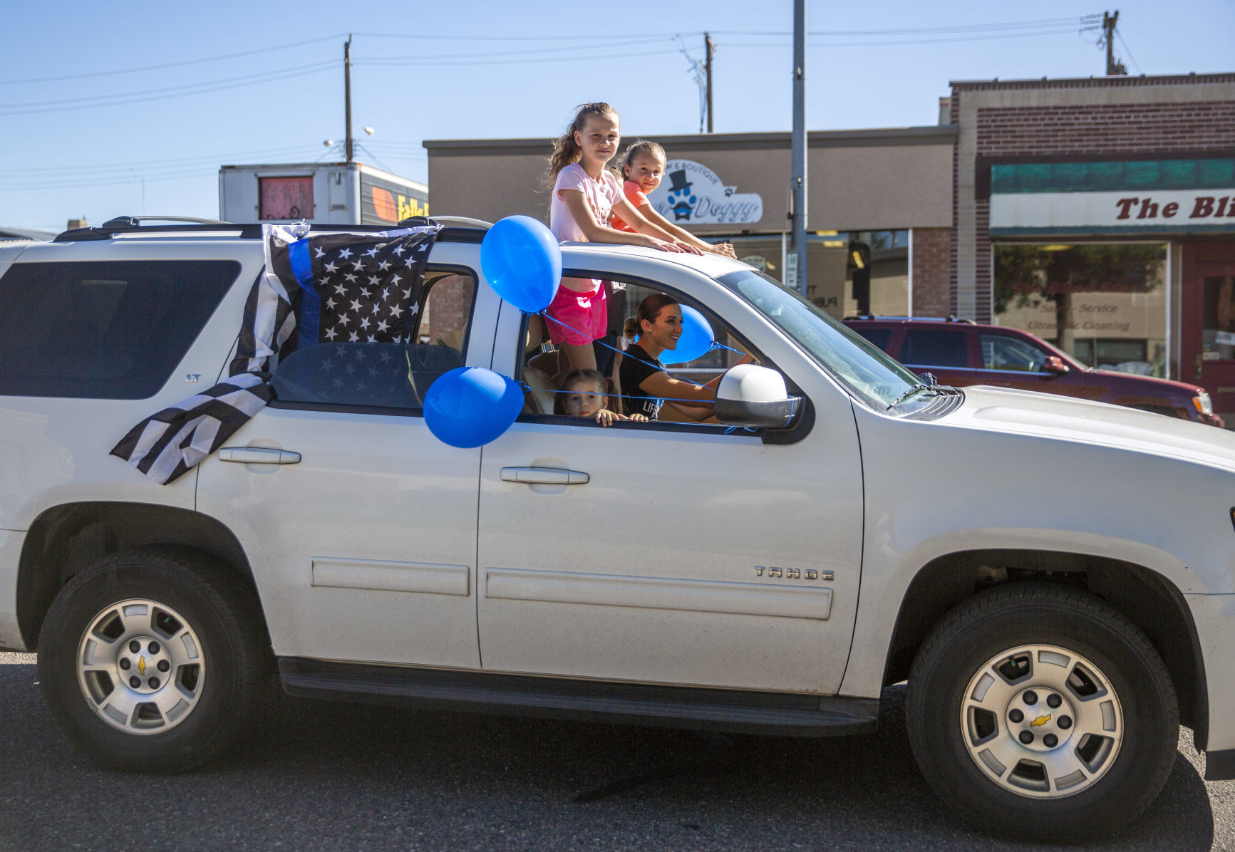 Back the Blue parade